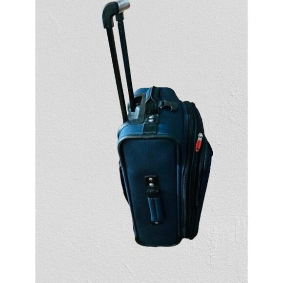 DESLEY Expandable Carry-On Suitcase 2 Wheeled Luggage  22" - Picture 5 of 16